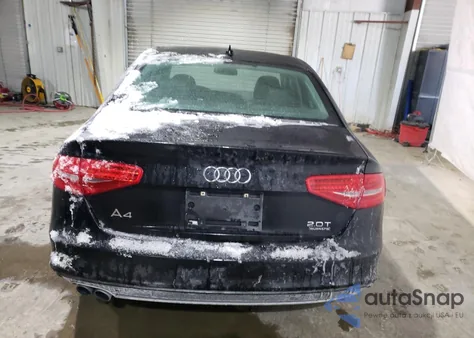 2016 Audi A4 2.0T Premium из США, поврежденный, VIN WAUBFAFLXGA003035